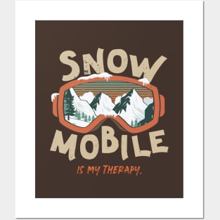 Snowmobile Lover - Winter Sport Posters and Art